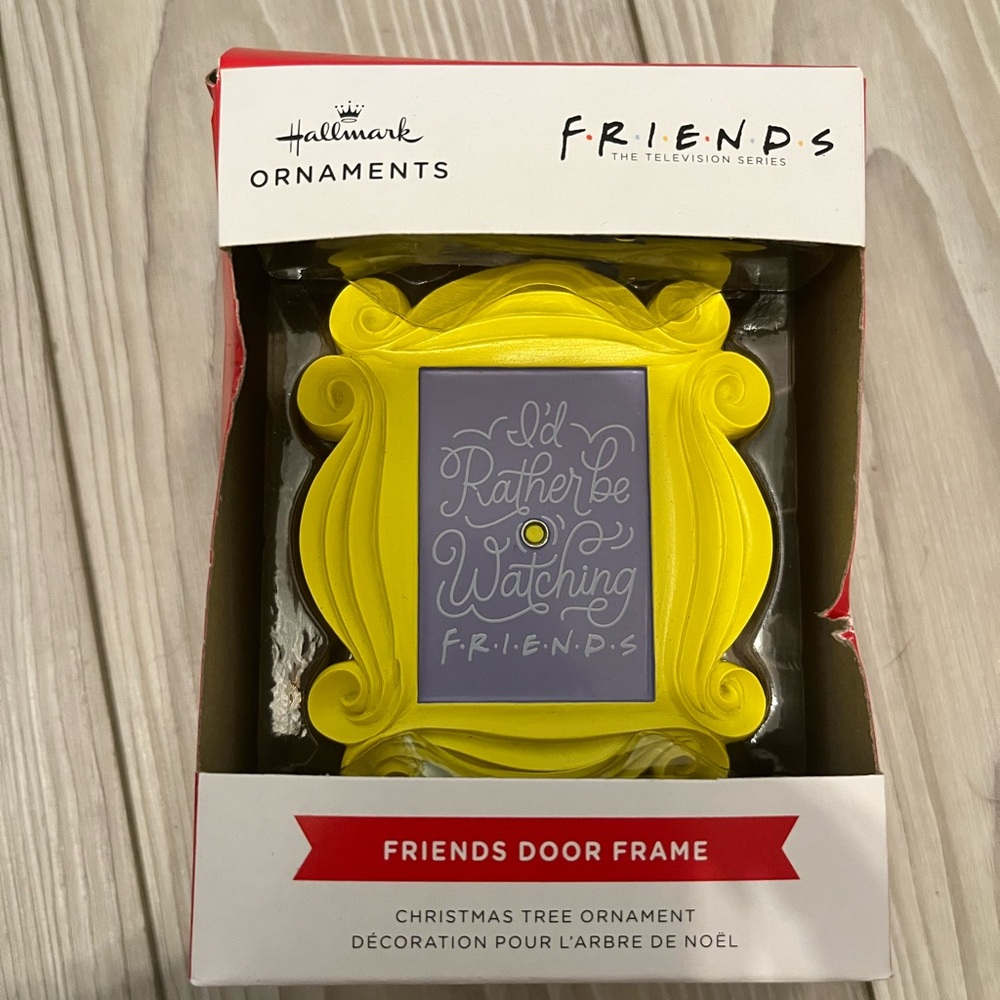 NIB Friends Hallmark Christmas Ornament